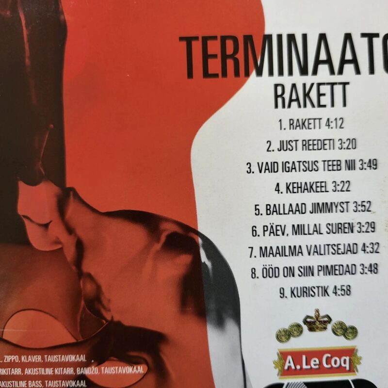 Terminaator Rakett CD – Eesti rock album