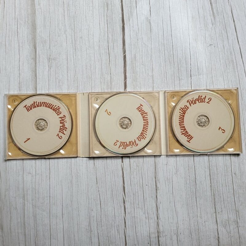 Tantsumuusika Pärlid 2 – 3CD kogumik