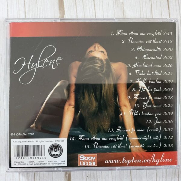 Täna rikun ma reegleid – Hylene tagakaas