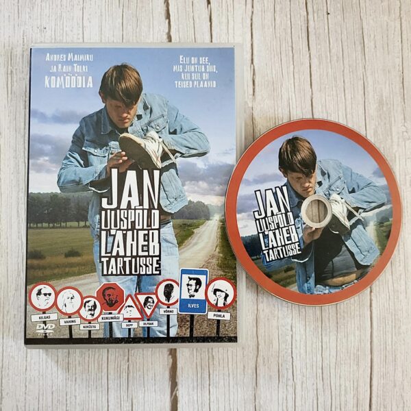 Jan Uuspõld läheb Tartusse - DVD