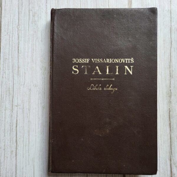 Jossif Vissarionovitš Stalin - Lühike elulugu