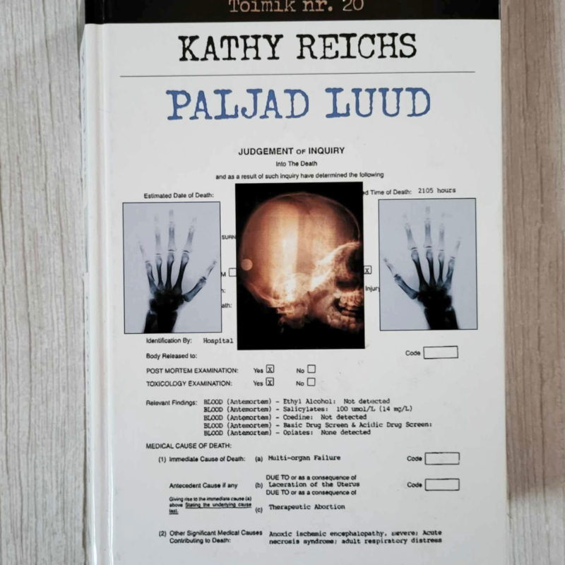 Toimik nr 20 - paljad luud. Kathy Reichs Toimik nr 20 - paljad luud. Kathy Reichs