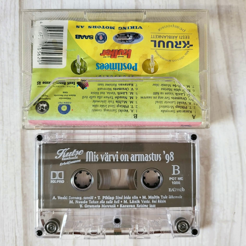 mis-varvi-on-armastus-98-kutse-tantsule Mis värvi on armastus ’98 – Kutse tantsule eriväljaanne (kassett)