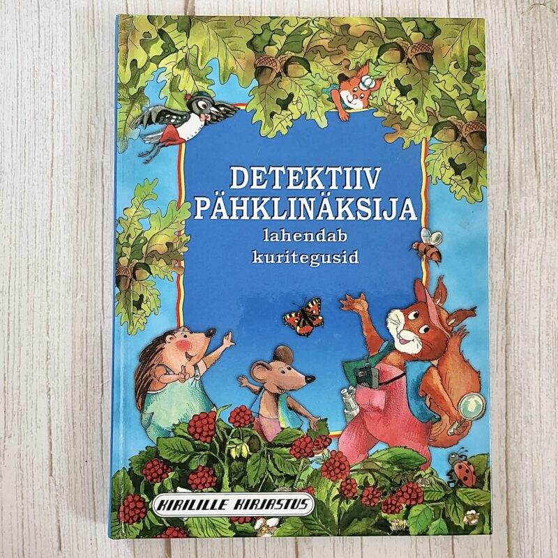 detektiiv-pahklinaksija-raamat Detektiiv Pähklinäksija lahendab kuritegusid – Christine Retti