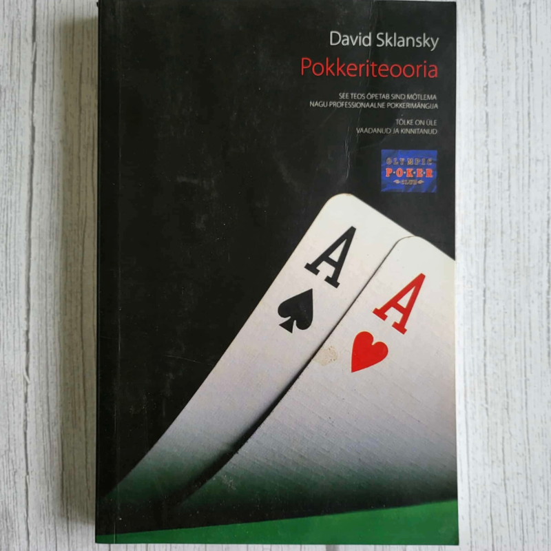 Pokkeriteooria . David Sklansky Pokkeriteooria . David Sklansky