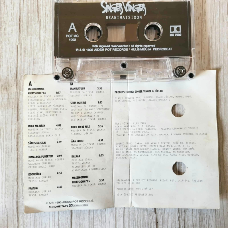 Singer Vinger - Reanimatsioon Singer Vinger - Reanimatsioon