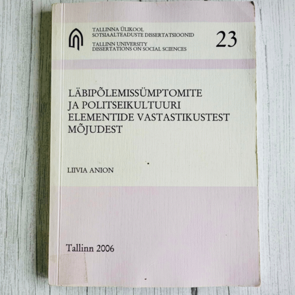 Läbipõlemissümptomite ja politseikultuuri elementide vastastikustest mõjudest