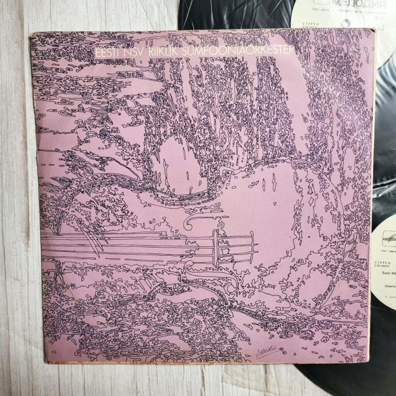 Eesti NSV Riiklik Sümfooniaorkester Eesti NSV Riiklik Sümfooniaorkester – Sibelius Sümfoonia nr 2 / Mozart Credo Missa KV 257 / Tamberg Sümfoonia nr 1 (2LP, Melodija)