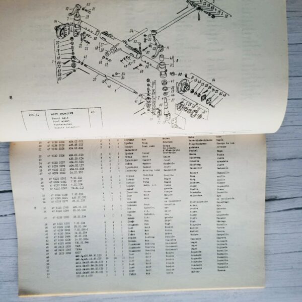 Каталог деталей тракторов Т-25А, Т-25А2, Т-25А3 – схемы и запчасти