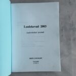 Luulekevade 2003