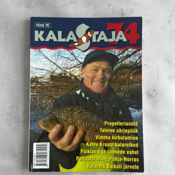 Harrastuskalastuse ajakiri Kalastaja 74, talv 2014/2015