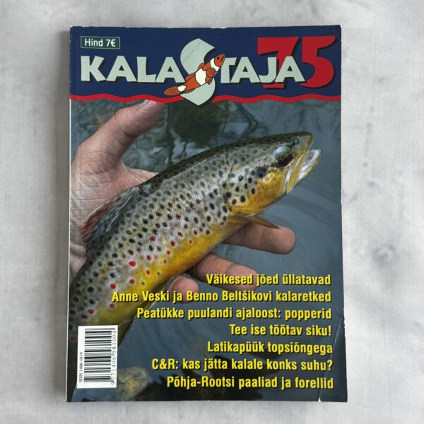 Harrastuskalastuse ajakiri Kalastaja 75, kevad 2015