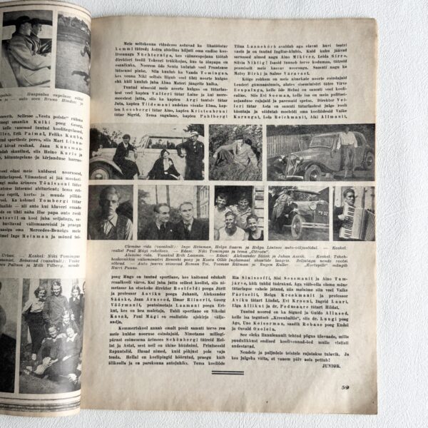 Huvitav Žurnaal – Talv 1935–1936, illustreeritud Eesti ajakiri