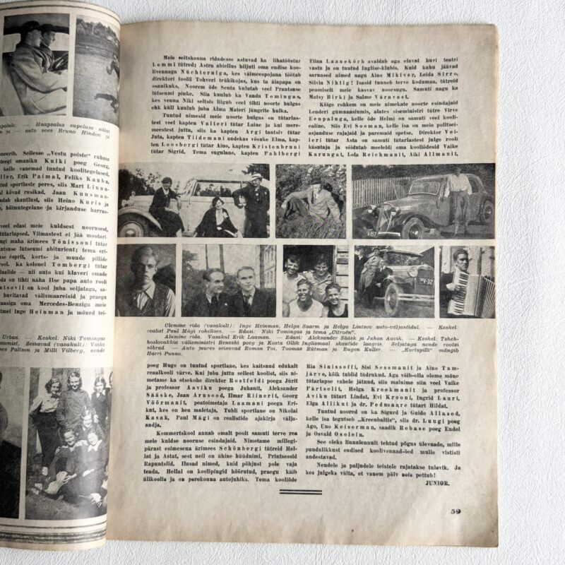 IMG_8060 Huvitav Žurnaal – Talv 1935–1936, illustreeritud Eesti ajakiri