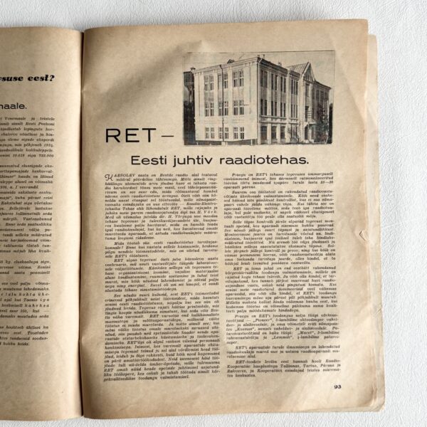 Huvitav Žurnaal – Talv 1935–1936, illustreeritud Eesti ajakiri