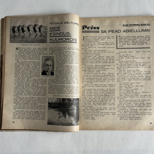 IMG_8082 Huvitav Žurnaal – Kevad 1936, illustreeritud Eesti ajakiri