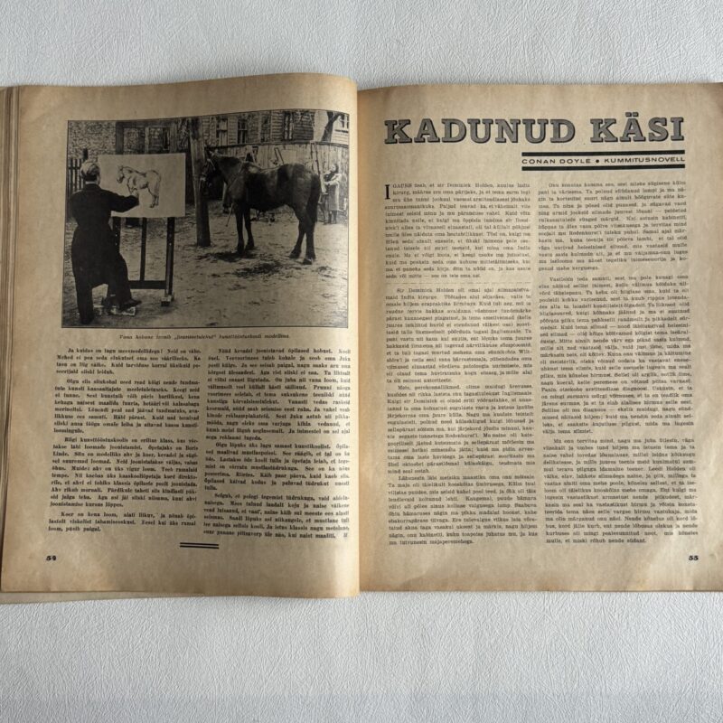 IMG_8103 Huvitav Žurnaal – Suvi 1936, illustreeritud Eesti ajakiri