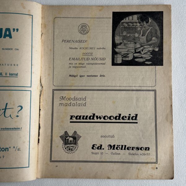 Huvitav Žurnaal – Sügis 1936, illustreeritud Eesti ajakiri