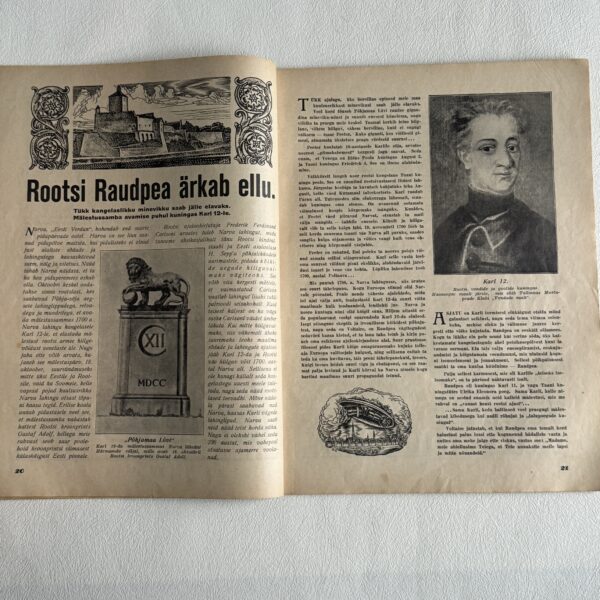 Huvitav Žurnaal – Sügis 1936, illustreeritud Eesti ajakiri