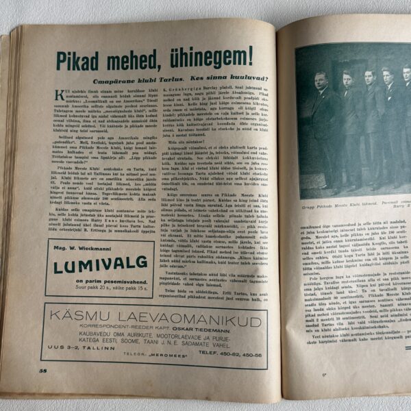 Huvitav Žurnaal – Sügis 1936, illustreeritud Eesti ajakiri