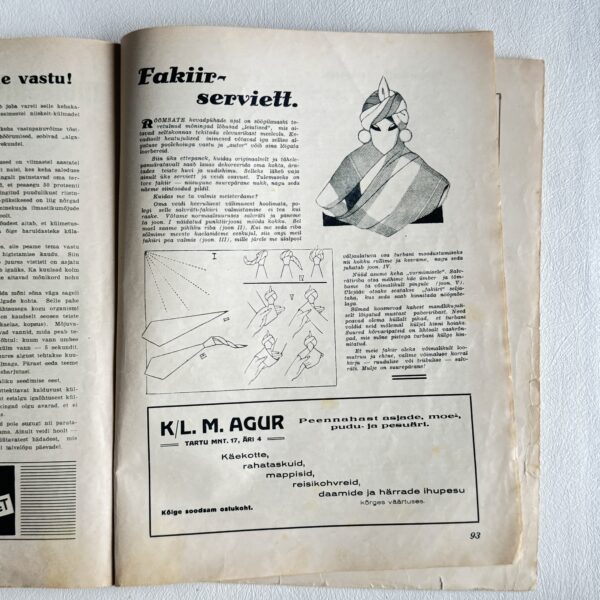 IMG_8154 Huvitav Žurnaal – Kevad 1937, illustreeritud Eesti ajakiri