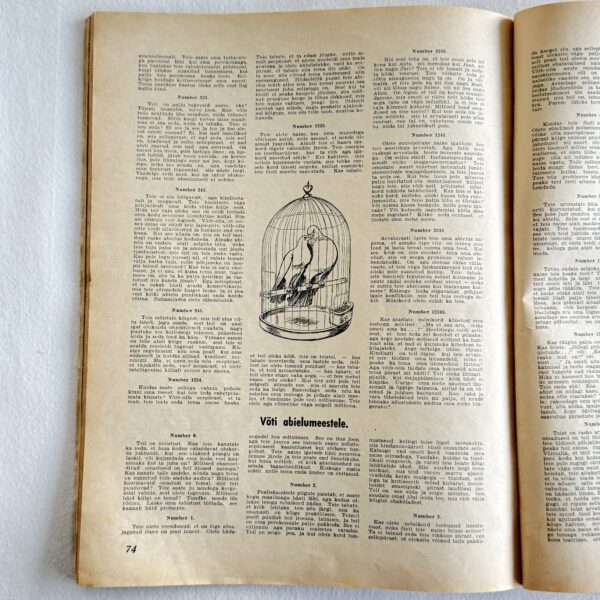 Huvitav Žurnaal – Talv 1937-38, illustreeritud Eesti ajakiri