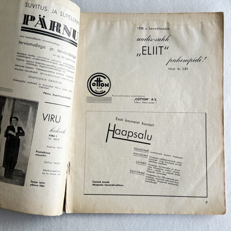 IMG_8223 Huvitav Žurnaal – Kevad 1938, illustreeritud Eesti ajakiri