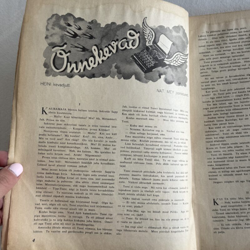 IMG_8224 Huvitav Žurnaal – Kevad 1938, illustreeritud Eesti ajakiri