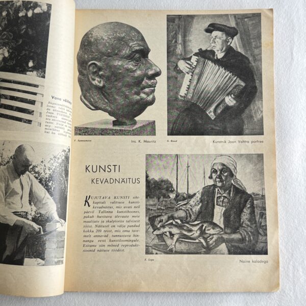 Huvitav Žurnaal – Suvi 1938, illustreeritud Eesti ajakiri