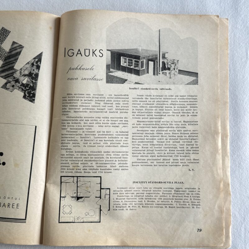 IMG_8259 Huvitav Žurnaal – Suvi 1938, illustreeritud Eesti ajakiri