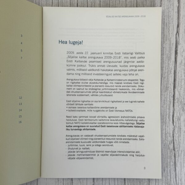 Sõjalise kaitse arengukava 2009–2018