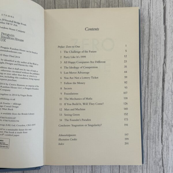 IMG_8521 Zero to One by Peter Thiel