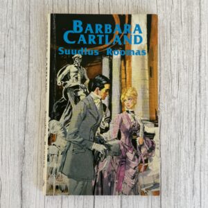 suudlus-roomas-barbara-cartland-raamat Suudlus Roomas – Barbara Cartland | vintage armastusromaan eesti keeles (1996)