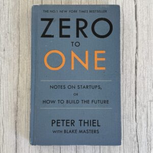 Zero to One by Peter Thiel Business Book