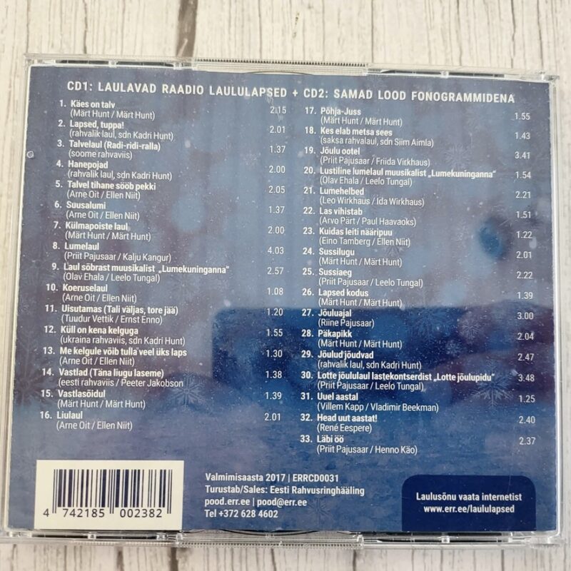 Radi-ridi ralla – Eesti Raadio Laululapsed 2CD