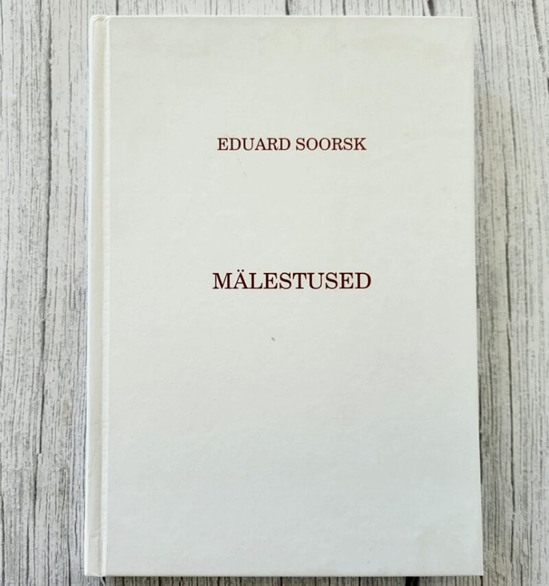 Mälestused – Eduard Soorsk