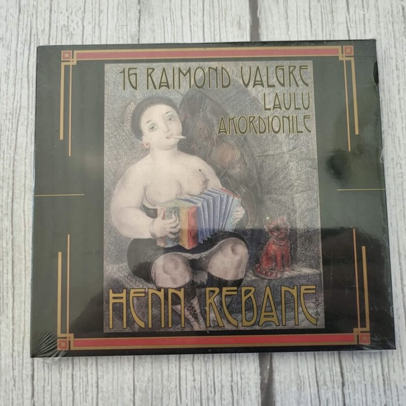 Henn Rebane – 16 Raimond Valgre laulu akordionile (CD, uus/kiles)