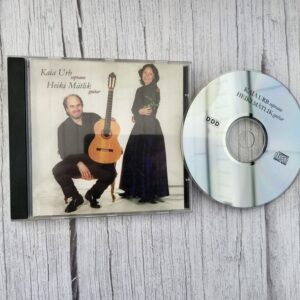 Kaia Urb soprano ja Heiki Mätlik kitarr – klassikaline muusika CD