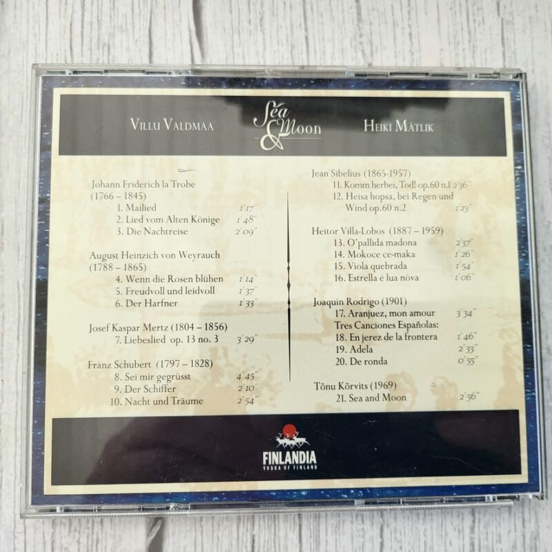 Sea & Moon – Villu Valdmaa / Heiki Mätlik (CD)