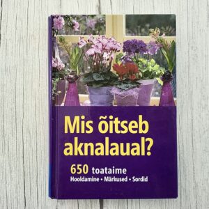 Mis õitseb aknalaual? – Angelika Throll