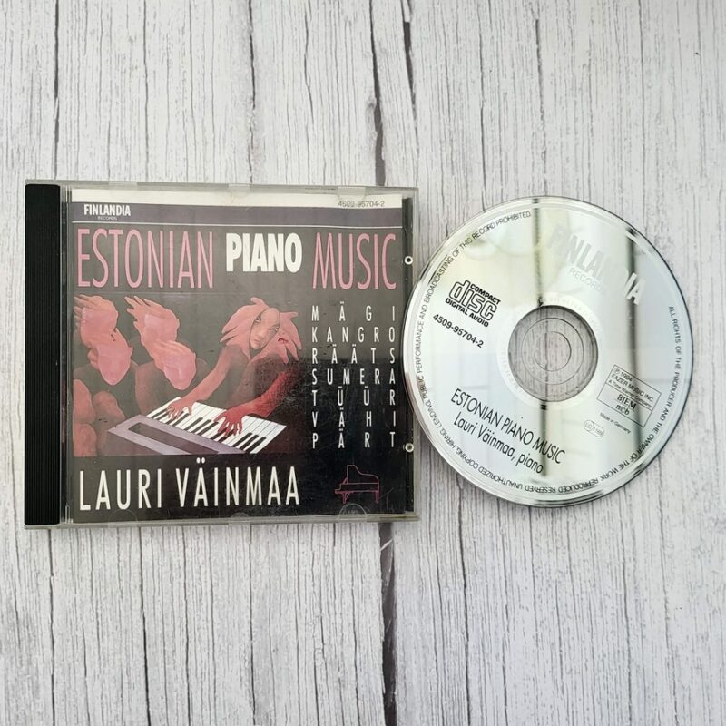Estonian Piano Music – Lauri Väinmaa (CD)