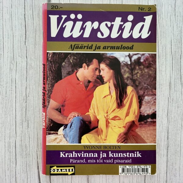 Krahvinna ja kunstnik – Yvonne Bolten | Armastusromaan | Vürstid sari