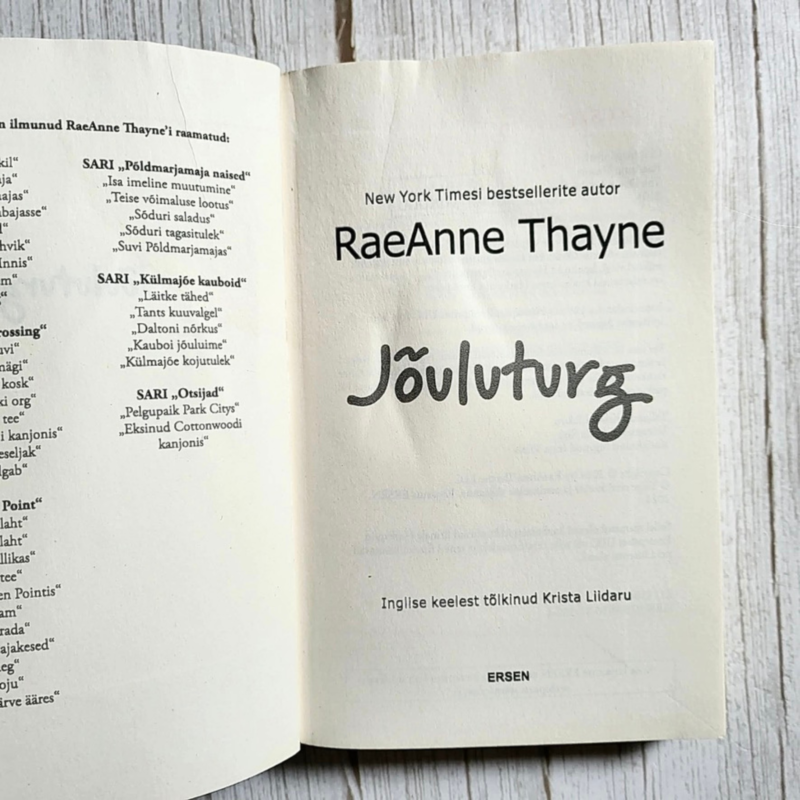 137 Jõuluturg – RaeAnne Thayne