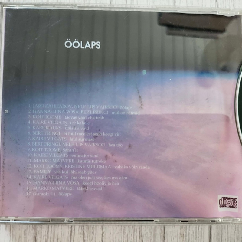 Öölaps – Eesti artistid Öölaps – Eesti artistid