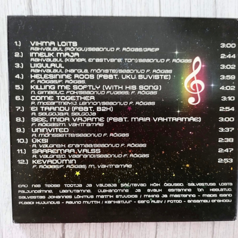 70 Greip – Üks Viis, autogrammidega CD