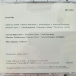 adams-lament-arvo-part-cd Adam’s Lament – Arvo Pärt CD