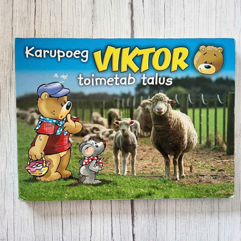 karupoeg-viktor-toimetab-talus-caramel Karupoeg Viktor toimetab talus – Caramel